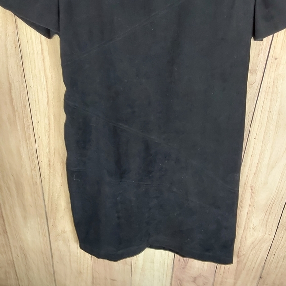 Jessica Howard Black Back Zipper Short Sleeve Round Neck Career - Picture 12 of 13